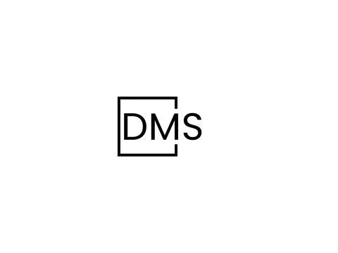 DMS letter initial logo design vector illustration Stock Illustration