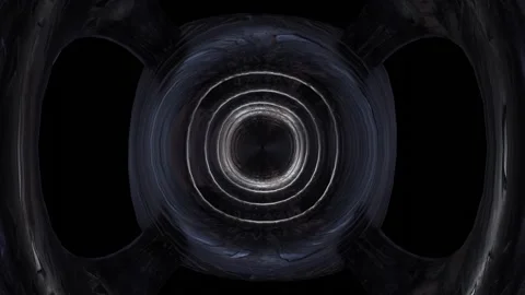 DMT space tunnel Psychedelic Experience blast off interdimensional travel vis Stock Footage 136343468