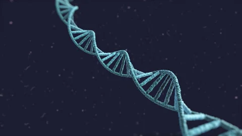 DNA - 01 - Intact - DOF - With Floaties - 4K - 25 FPS Video stock 304980460