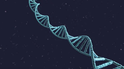 DNA - 01 - Intact - Sharp - With Floaties - 4K - 25 FPS 1 Video stock 304980533