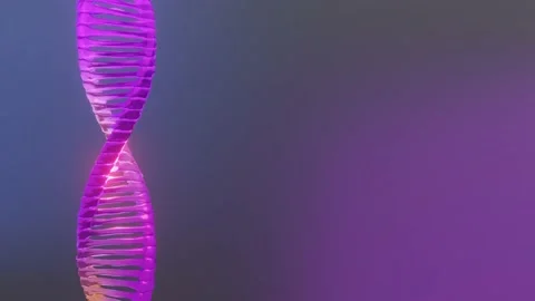 DNA 3D render science or medical animation 스톡 동영상 236288203