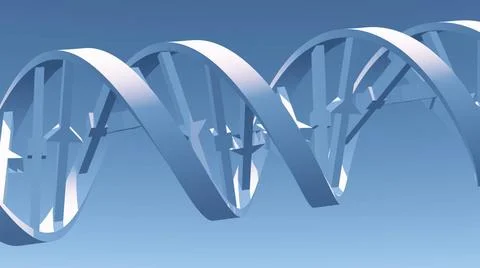 DNA 3D rendering. DNA chain. Copyright: xZoonar.com/BrucexRolffx 18189959  Foto stock