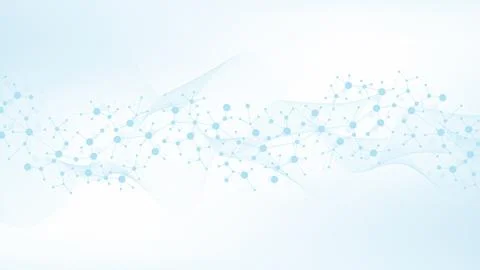 DNA Abstract Background Structure For Science Research And Gene Genetic Stock Illustration