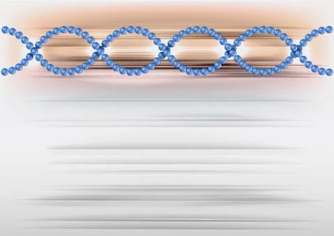 Dna abstract Stock Illustration