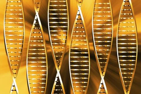 DNA abstract Stock Illustration