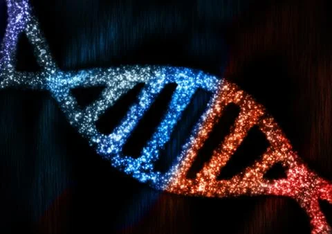 Dna Abstract Stock Illustration