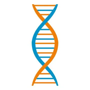 DNA and molecule symbol Illustration