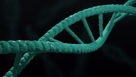 DNA Animation. Loop Animation. Medical DNA Video stock 247253764