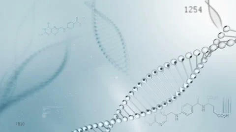 DNA Animation Loop 스톡 동영상 59748313