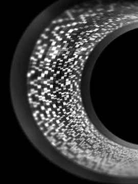 DNA autoradiogram Foto stock