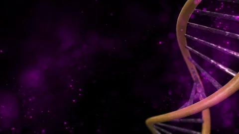 DNA Background in a 3D animation Stock Footage 241580158