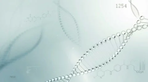 DNA Background 스톡 동영상 59748262