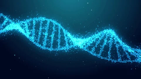 DNA Background Stock Footage