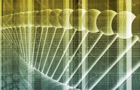 Dna background 스톡 일러스트