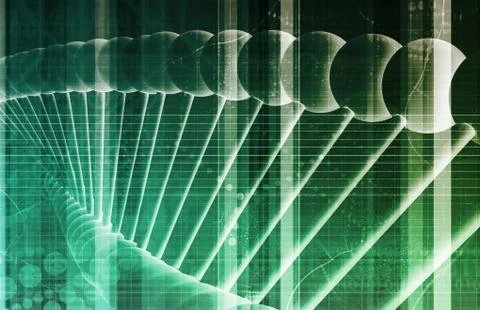 Dna background 스톡 일러스트