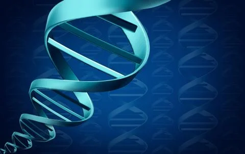DNA Background Stock Illustration