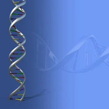 DNA Background Stock Illustration