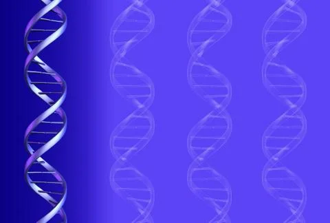 DNA Background Stock Illustration