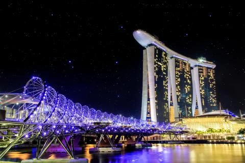 DNA bridge Stock Photos