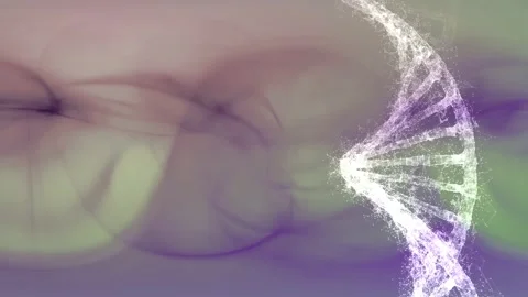 Dna chain structure on copy space background Vídeos de archivo 229485541