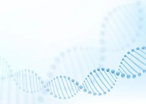 DNA chromosome concept. Science technology vector background for biomedical Stock Illustration