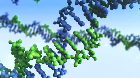 DNA close-up Stock Footage 47745602