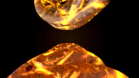 DNA code. Abstract 3d polygonal wireframe DNA molecule helix spiral. Stock Illustration