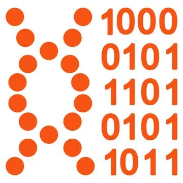 Dna Code Icon イラスト素材