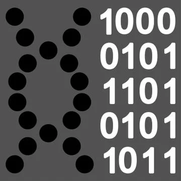 Dna Code Icon イラスト素材