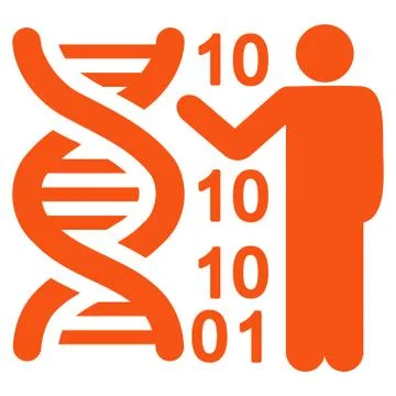 Dna Code Report Icon イラスト素材