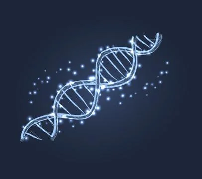 DNA Code Structure Icon Vector Illustration 스톡 일러스트