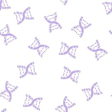 Dna decay glyph icon vector black illustration Stock Illustration
