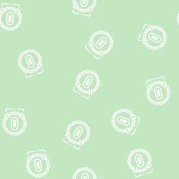 Dna decoding for future vaccine line vector seamless pattern Stockillustratie