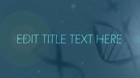 DNA Digital Display Stock After Effects