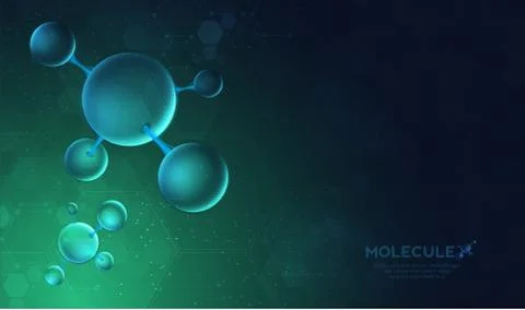 DNA digital, sequence, code structure with glow. Science concept and nano tec Illustrazione stock