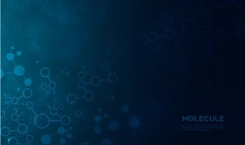 DNA digital, sequence, code structure with glow. Science concept and nano tec イラスト素材