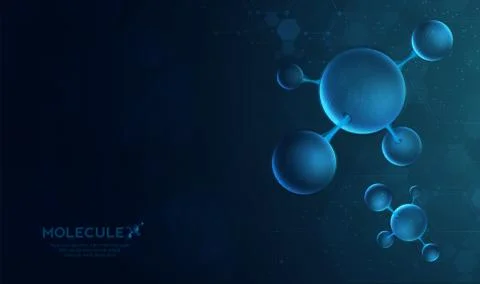 DNA digital, sequence, code structure with glow. Science concept and nano tec イラスト素材