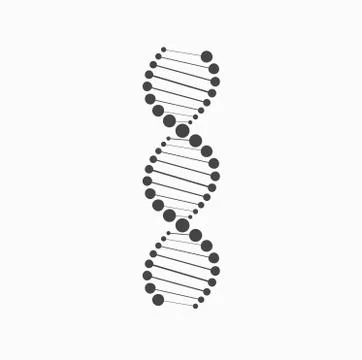 DNA digital, sequence, code structure with glow. Science concept and nano tec イラスト素材