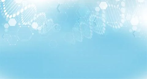 DNA digital, sequence, code structure with glow. Science concept and nano tec Illustrazione stock