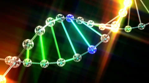 Dna double helix animation Stock-Footage 28739835