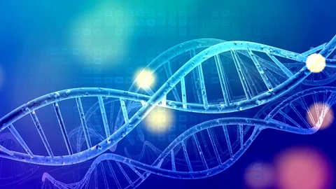 DNA double helix background Stock Footage 90161122