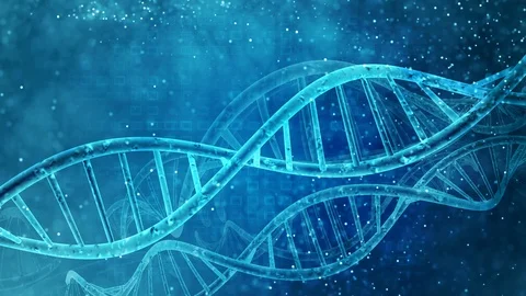 DNA double helix background Stock Footage 90161143
