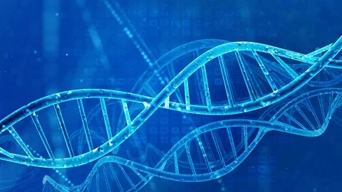 DNA double helix background Stock Footage 90161167