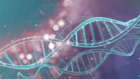 DNA double helix background Stock Footage 90161210