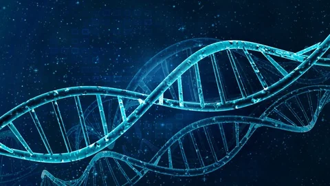 DNA double helix background Stock Footage 90161267