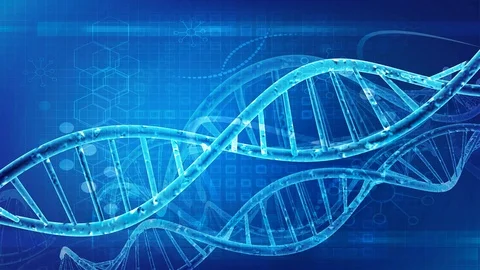 DNA double helix background Stock Footage 90161476