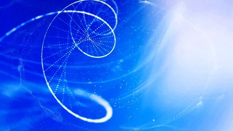 DNA double helix background Stock Footage 92854008