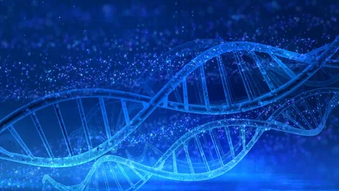 DNA double helix background Stock Footage 93039903