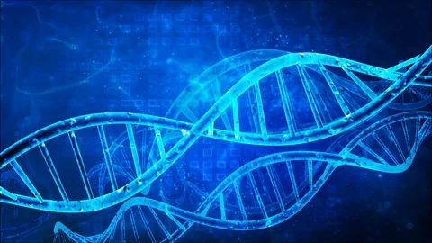 DNA double helix background Stock Footage 94630328