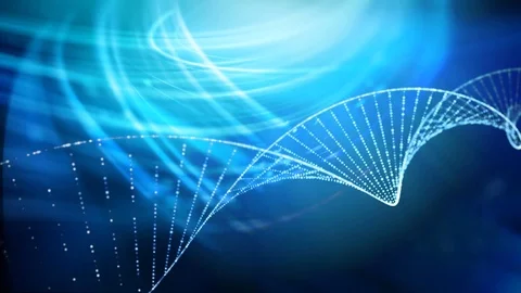 DNA double helix background Stock Footage 95110722